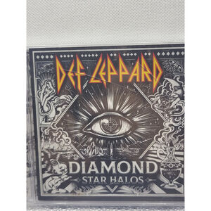 DEF LEPPARD - DIAMOND STAR HALOS (CD) - NEW (Case cracks)